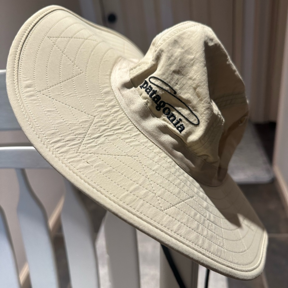 Patagonia Beige Wide-Brim Hat